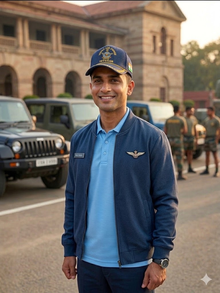 Indian Air Force Veteran Cap
