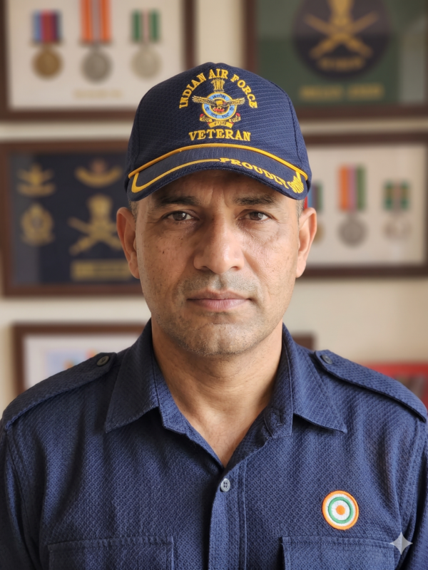 Indian Air Force Veteran Cap