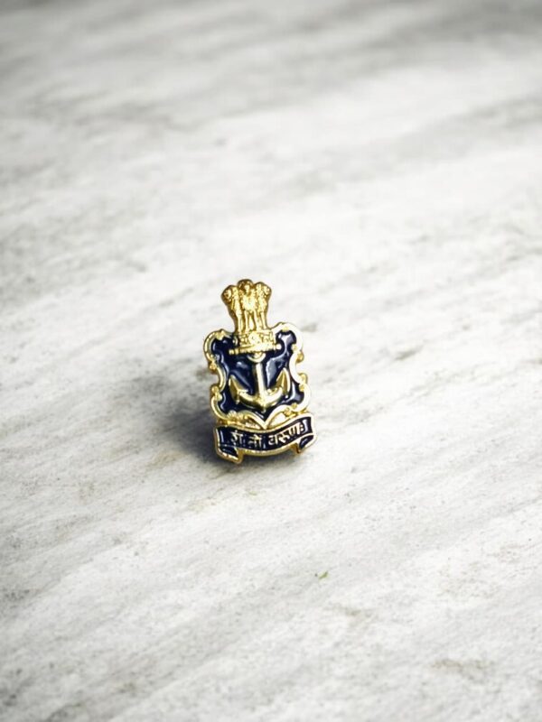 Indian Navy Logo Lapel Pin
