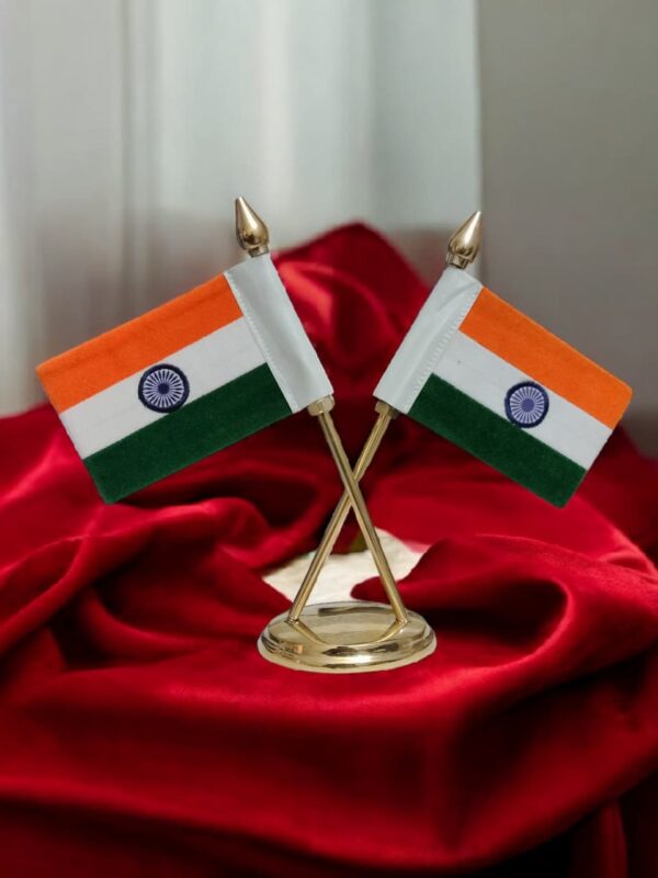 Indian National Flag Cross Set