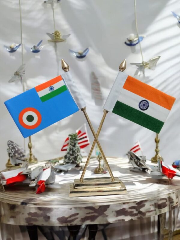Indian Air Force Cross Flags