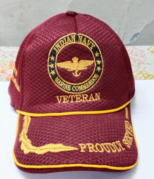 Indian Navy MARCOS Veteran Cap