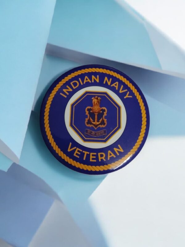 Indian Navy Veteran Badge