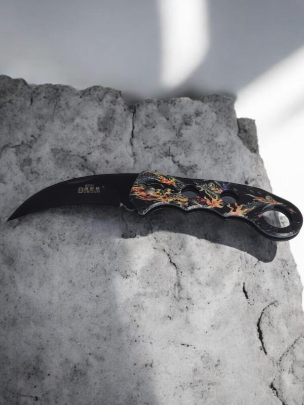 Dragon-Insignia Tactical Knife