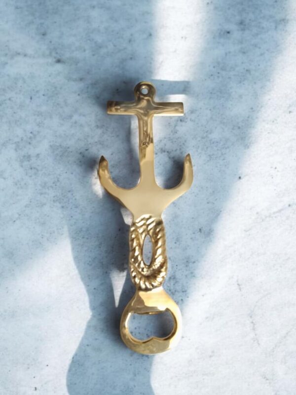 Brass Anchor Bottle Opener