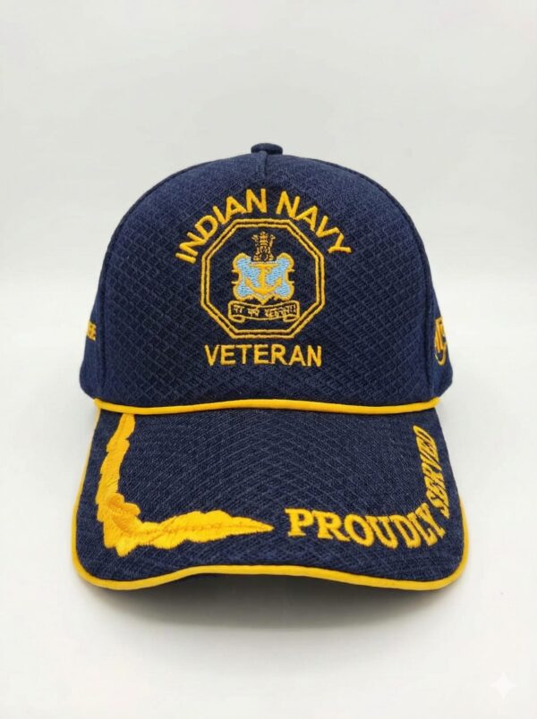 Indian Navy Veteran cap