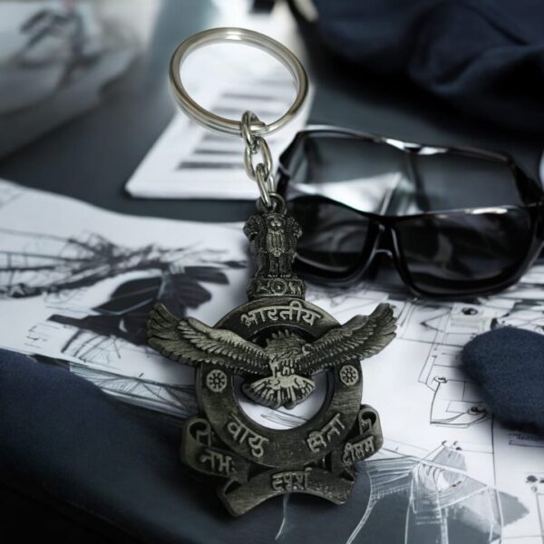 Indian Air Force Heritage Keychain